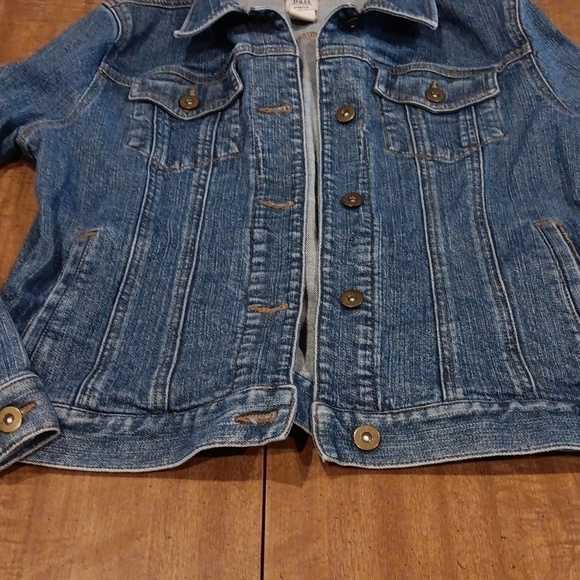 Jean jacket by bass. Size junior M - Picture 4 of 6